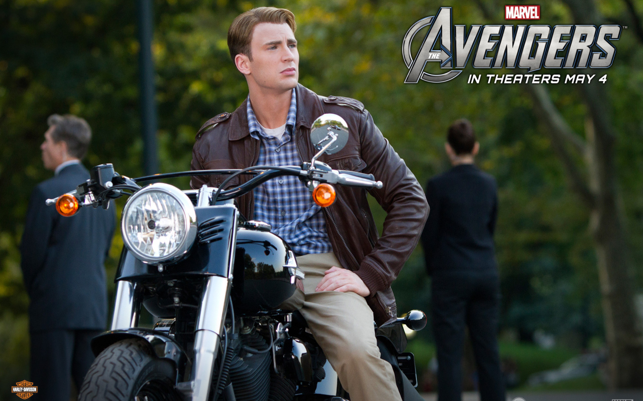 Киноактер Крис Эванс из фильма Мстители