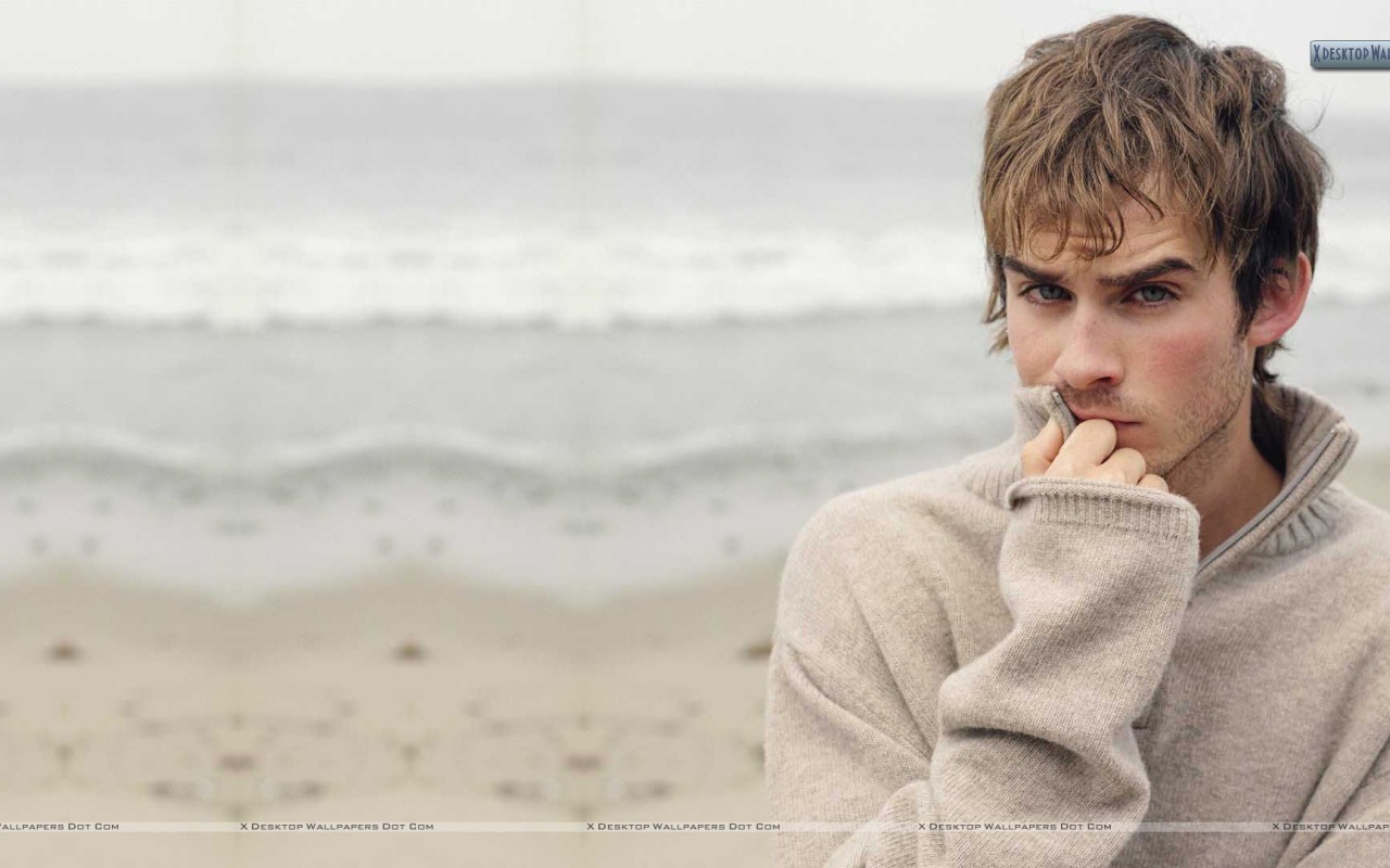 Популярный голливудская кинозвезда Йен Сомерхолдер