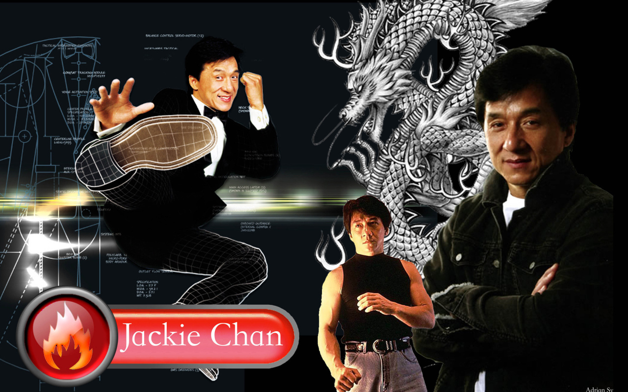 Популярный Голливудский Киноактер Джеки Чан