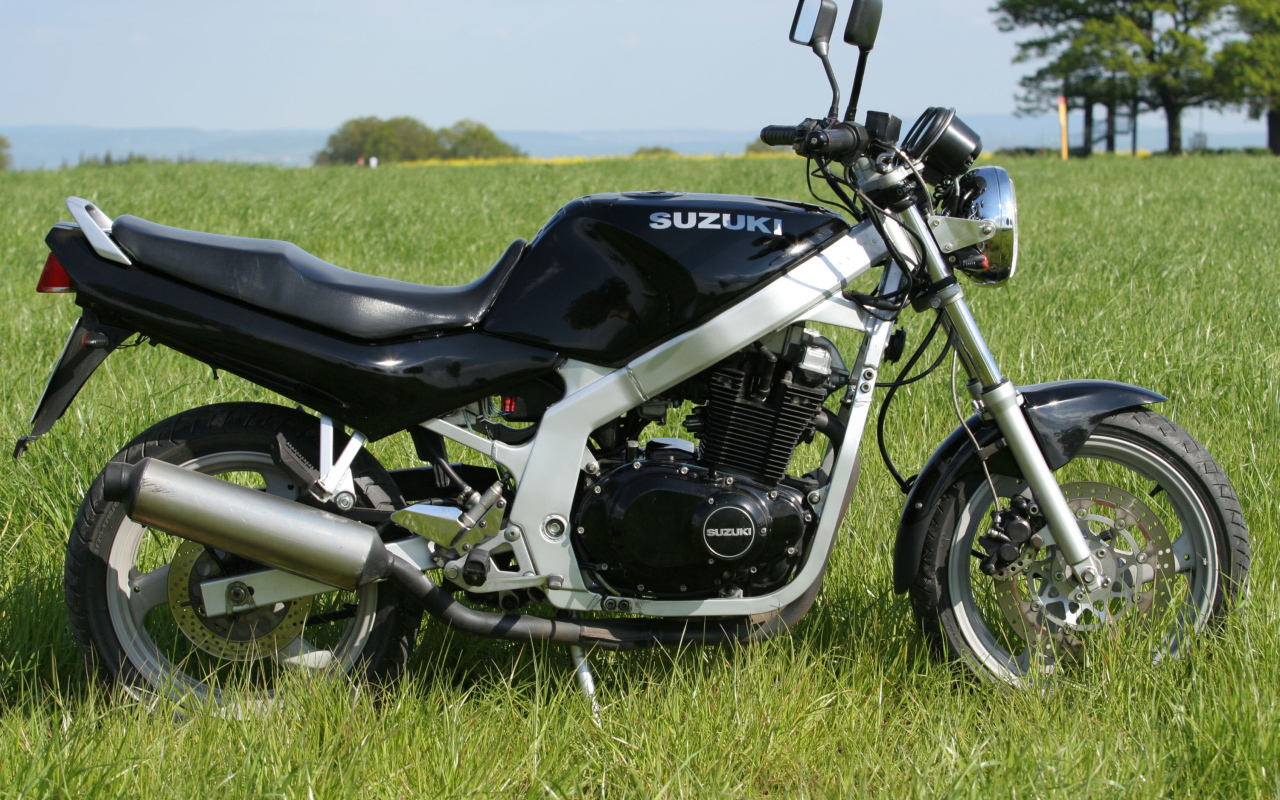Быстрый мотоцикл Suzuki  GS 500