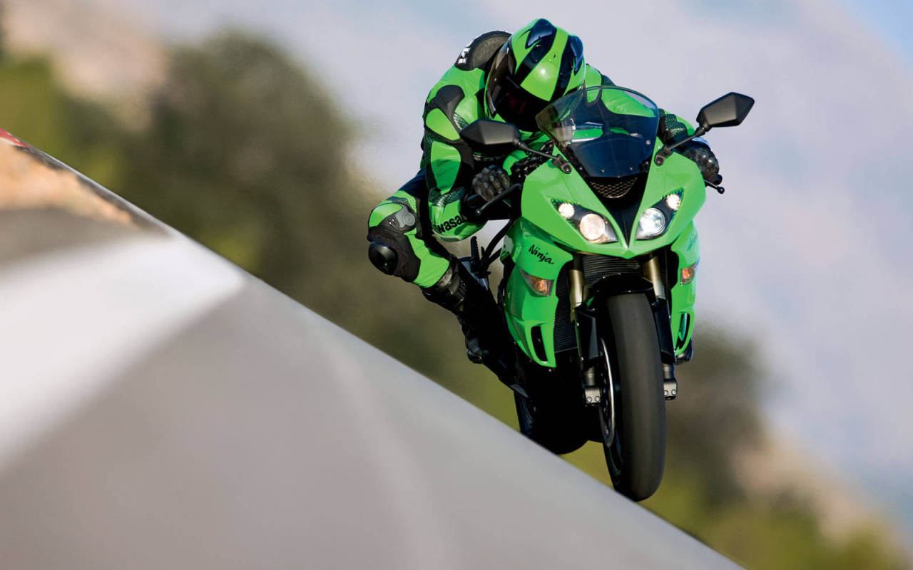 Невероятный мотоцикл Kawasaki Ninja ZX-6R