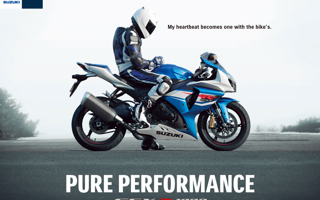 Невероятно быстрый мотоцикл Suzuki  GSX-R 1000