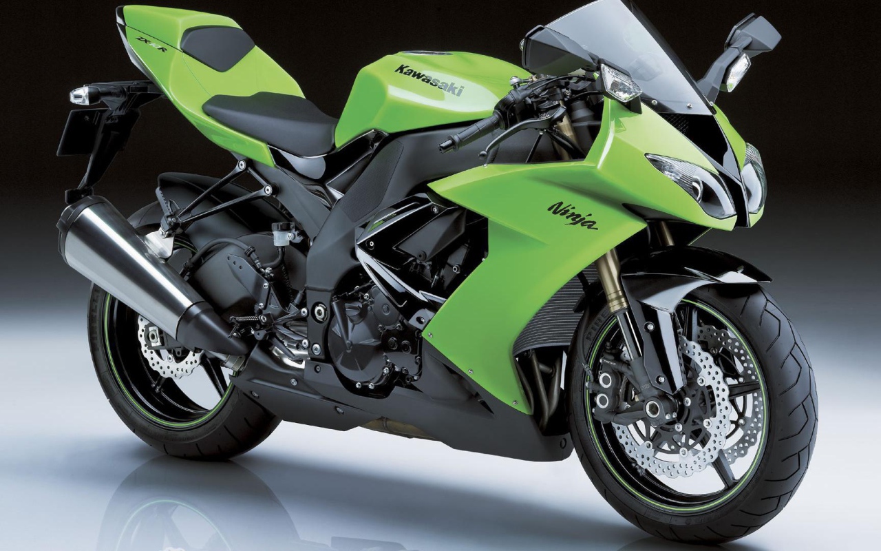 Невероятно быстрый мотоцикл Kawasaki Ninja ZX-10R