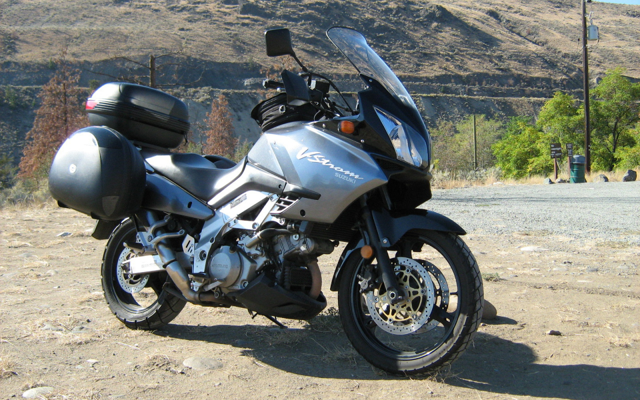 Невероятно быстрый мотоцикл Suzuki V-Storm 1000  DL