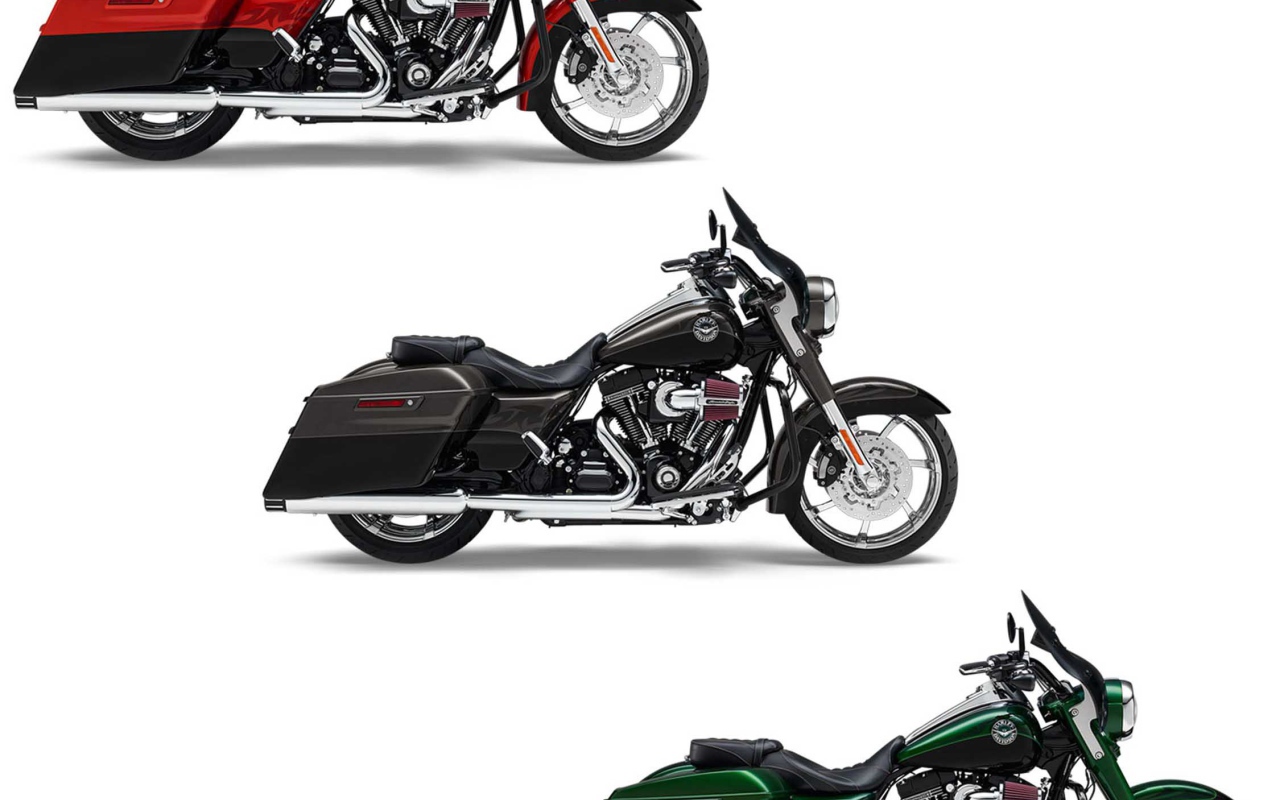 Мотоцикл модели Harley-Davidson CVO Road King