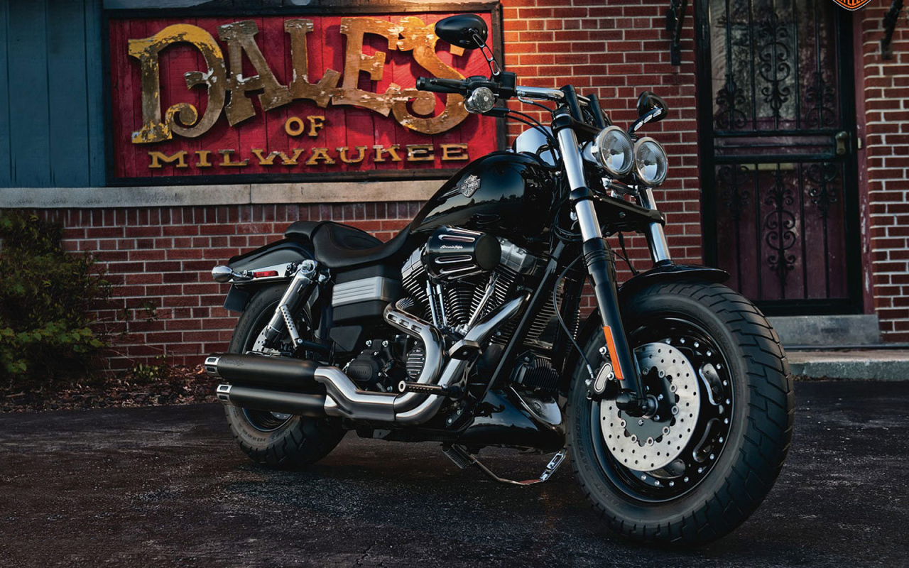 Новый мотоцикл Harley-Davidson Dyna Fat Bob