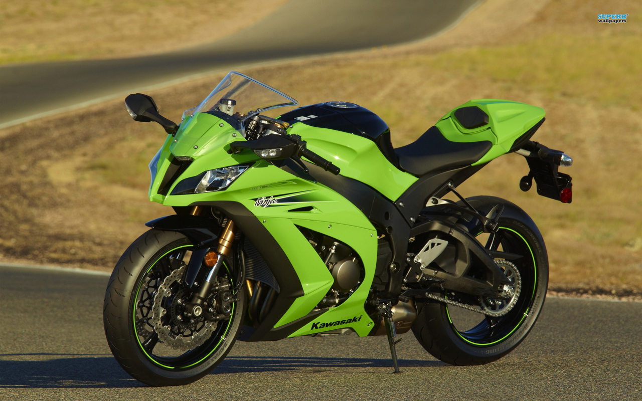 Невероятный мотоцикл Kawasaki Ninja ZX-10R 