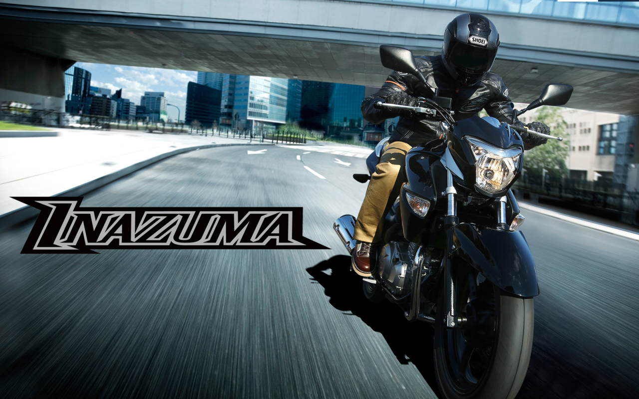 Новый надежный мотоцикл Suzuki   Inazuma