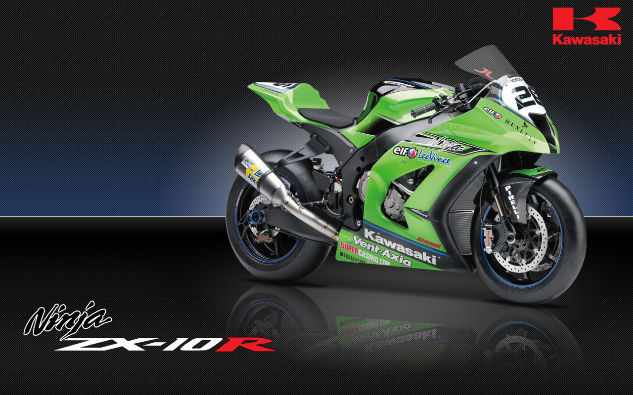 Популярный мотоцикл Kawasaki Ninja ZX-10R