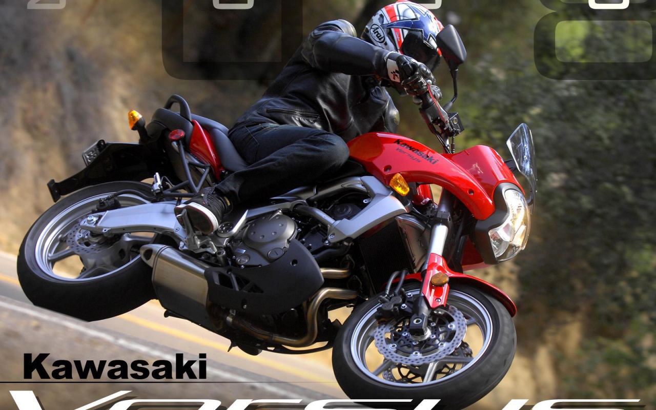 Популярный мотоцикл Kawasaki Versys