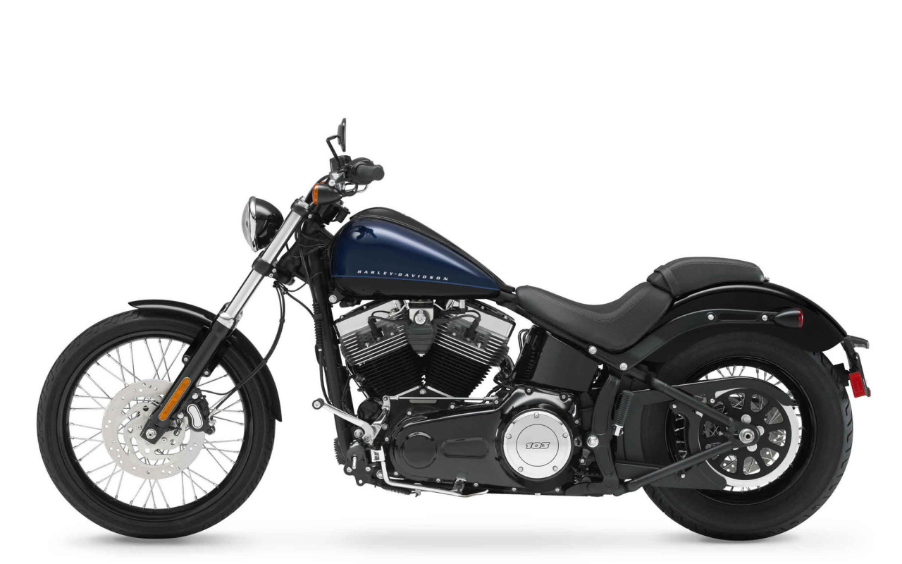 Тест-драйв мотоцикла Harley-Davidson Softail Blackline