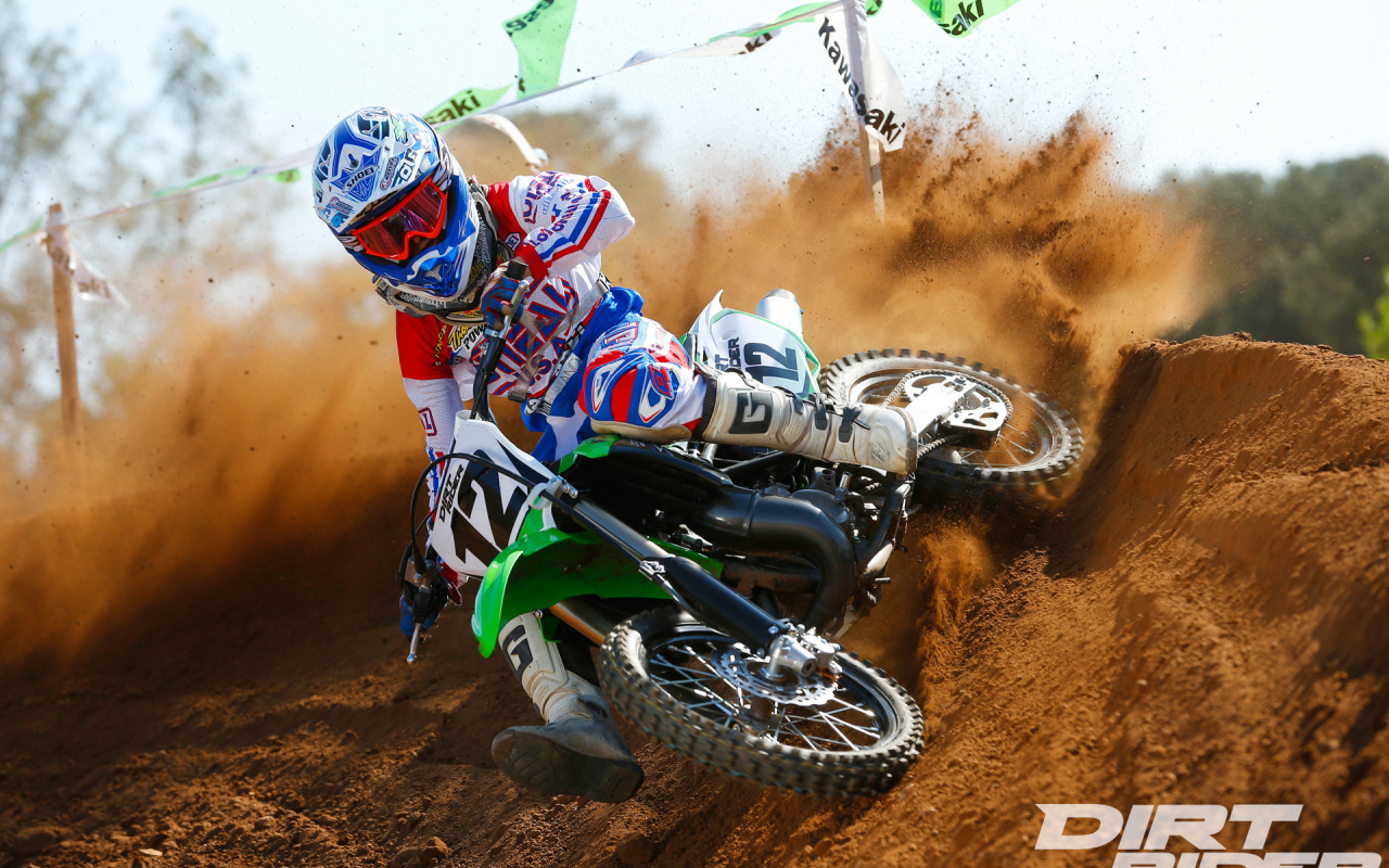 Тест-драйв мотоцикла Kawasaki KX 85-II