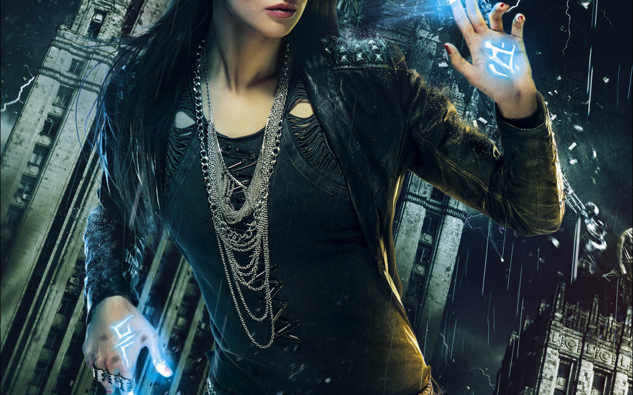 Темный мир: Равновесие постер с героиней