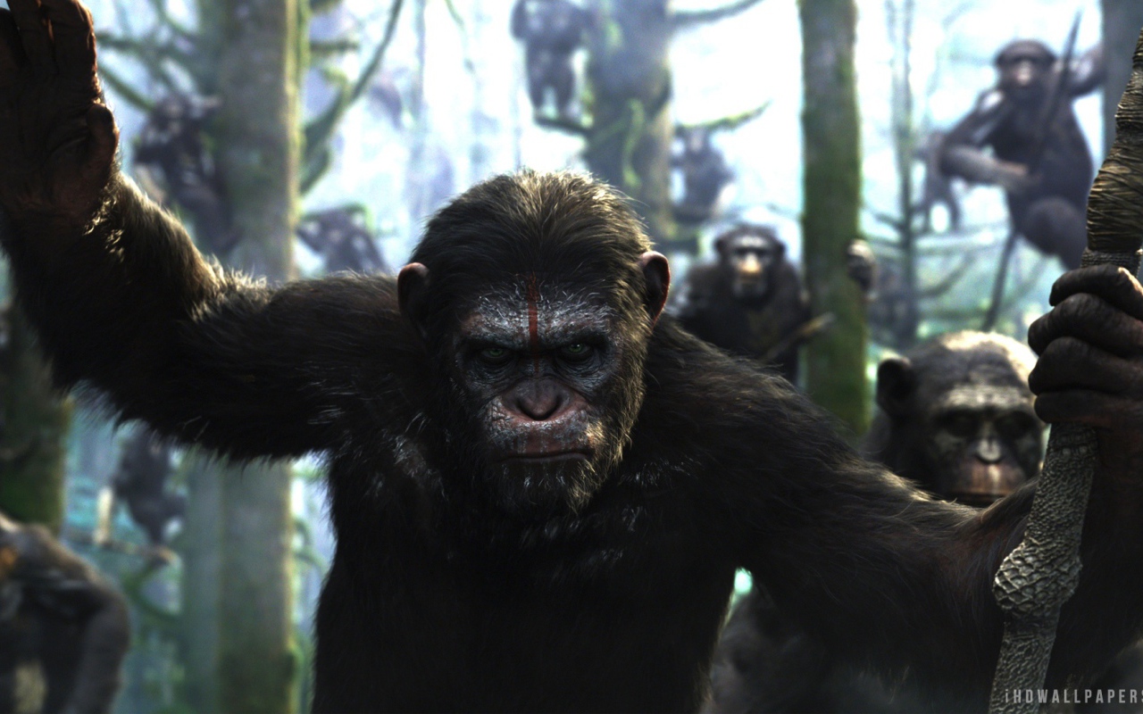 Премьера кинофильма Планета обезьян Революция