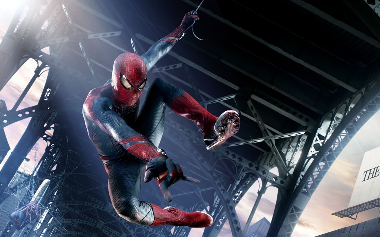 	   Spider-man in action