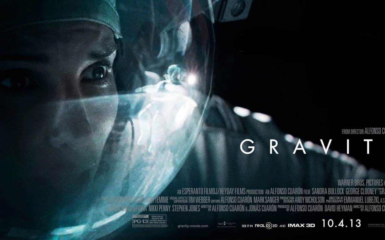 Интересный кинофильм Гравитация