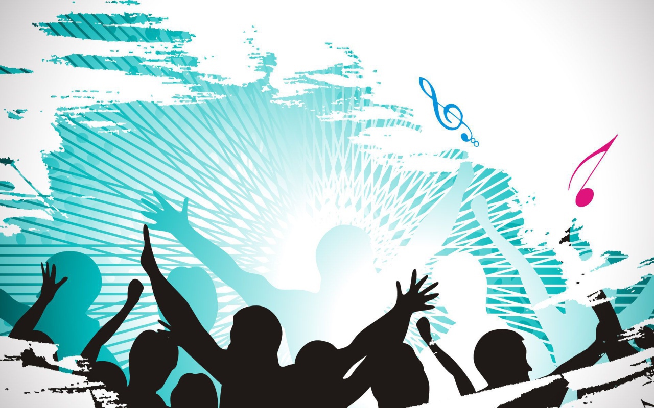 Фото яркого танцпола