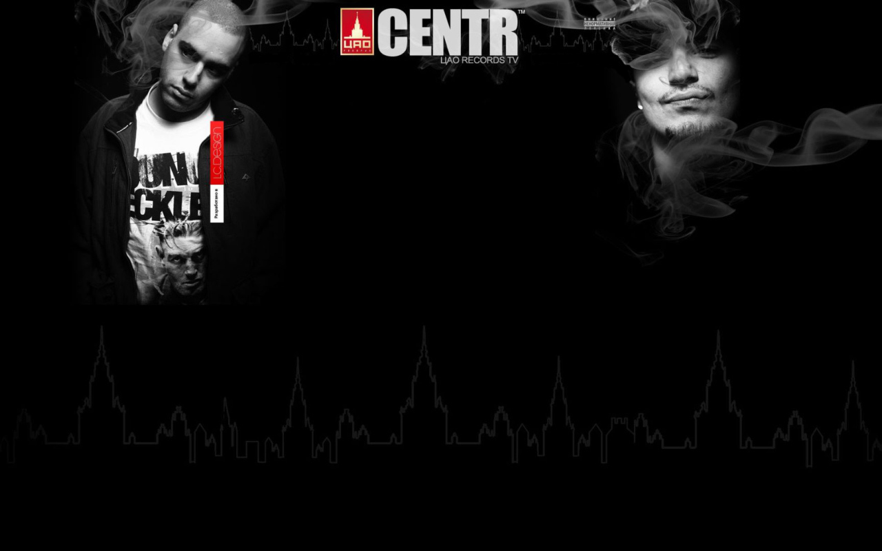 SLIM на черном фоне