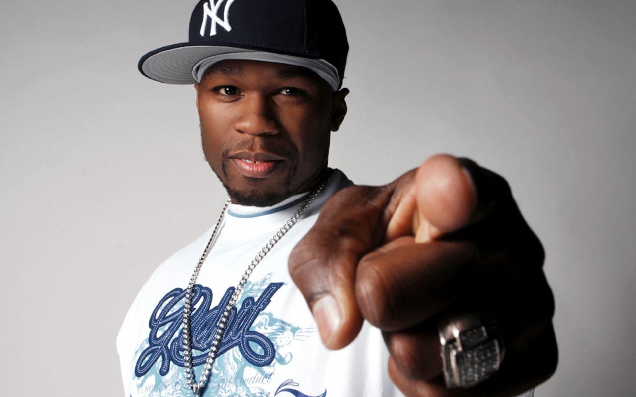 Стильный рэпер 50 Cent