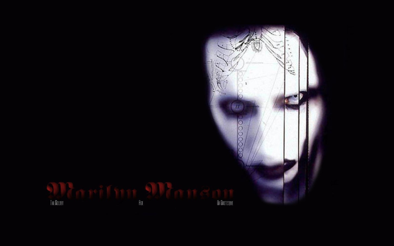 Обои с Marilyn Manson