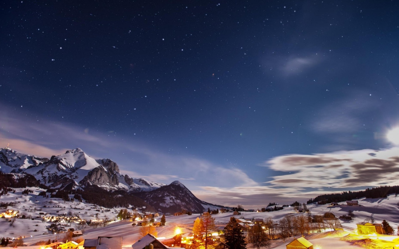 Cветящиеся дома