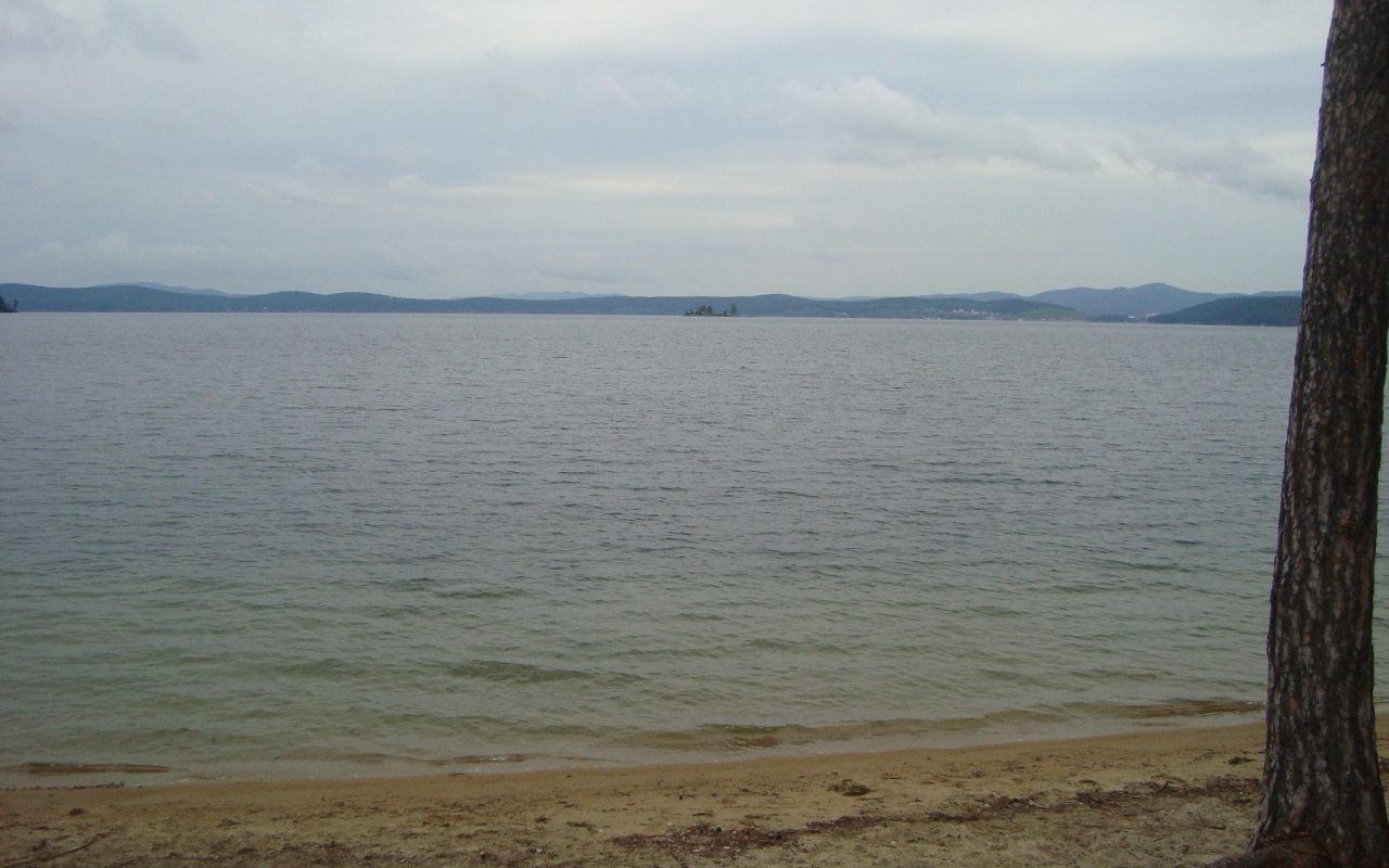 Золотой пляж на Тургояке