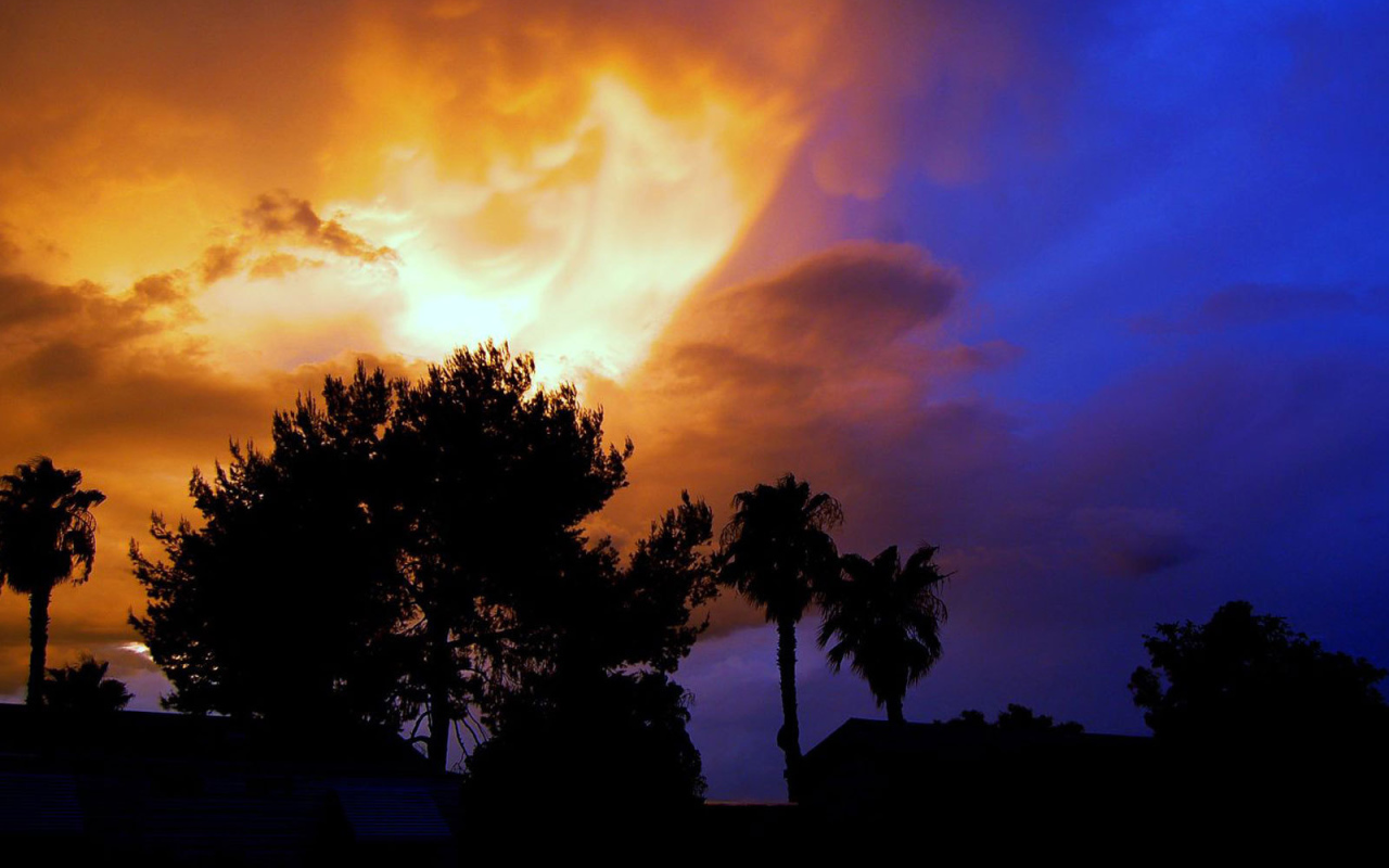 Светящиеся облака