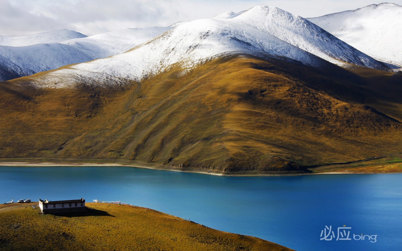 Озеро Ямдрок, Тибет