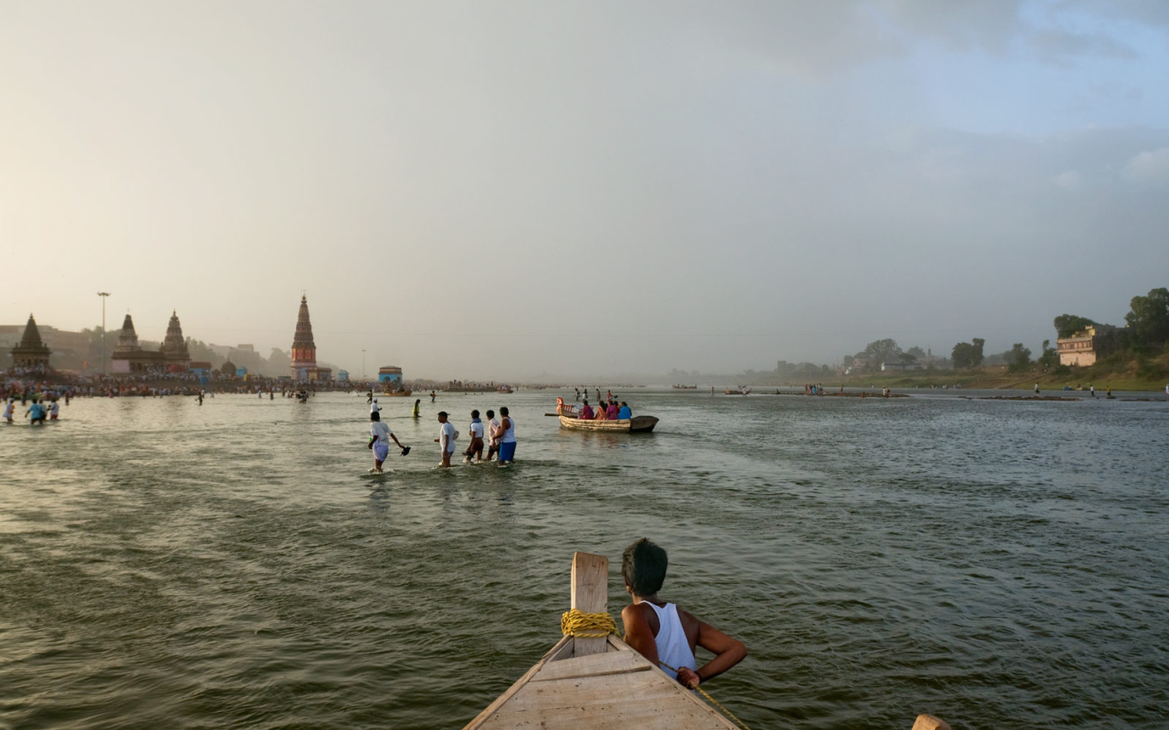 Река в Индии