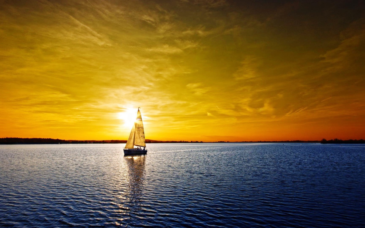 Удивительный закат