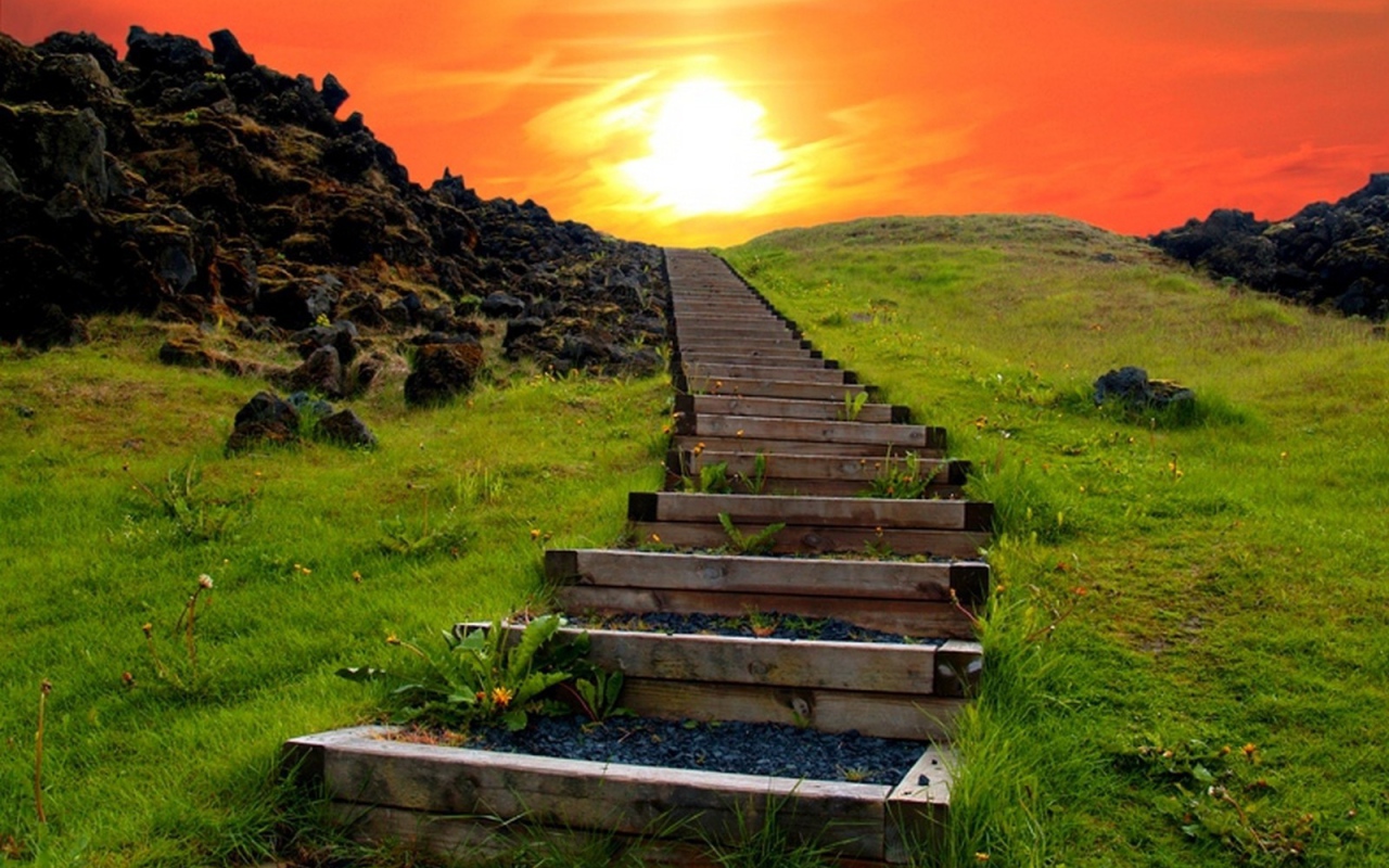 Лестница ведущая к солнцу