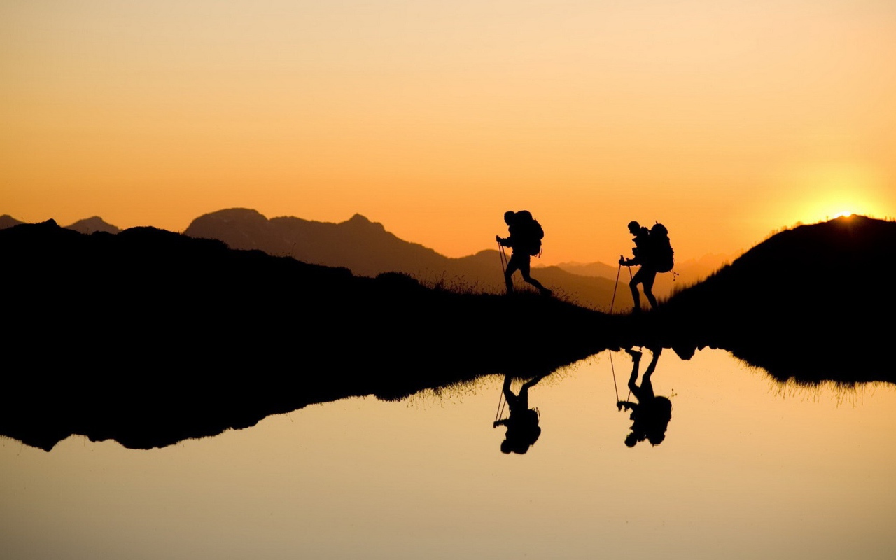 Путешествие на закате