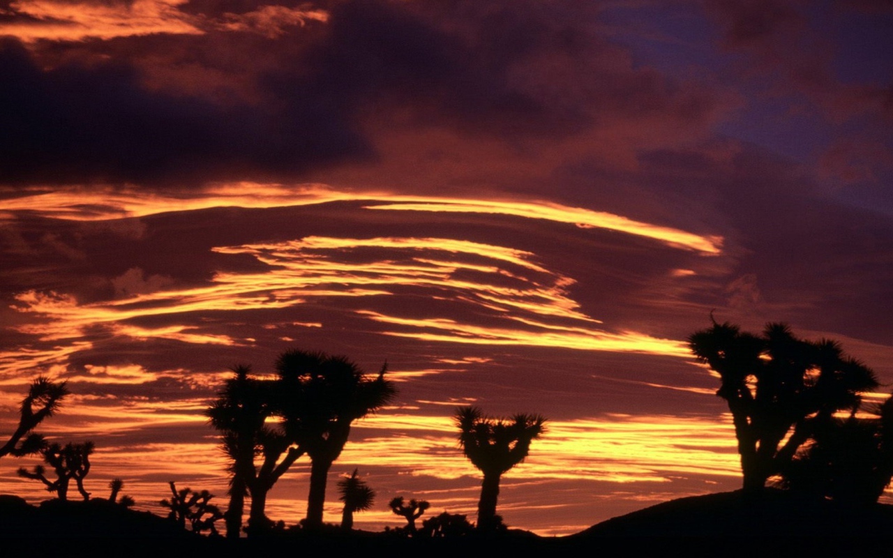 Облака на закате