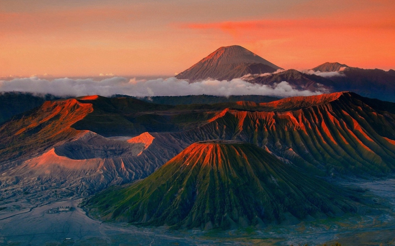 Вулканический пейзаж