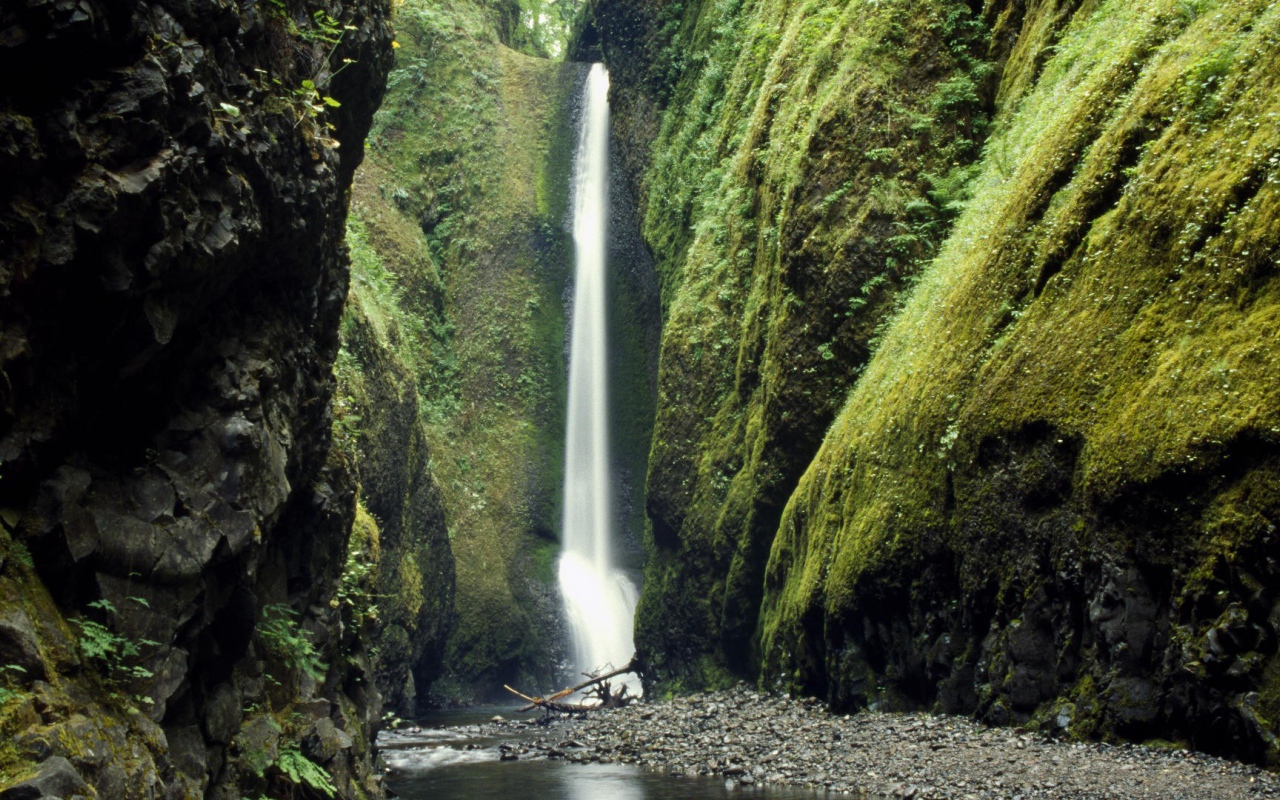 Водопад в Орегоне