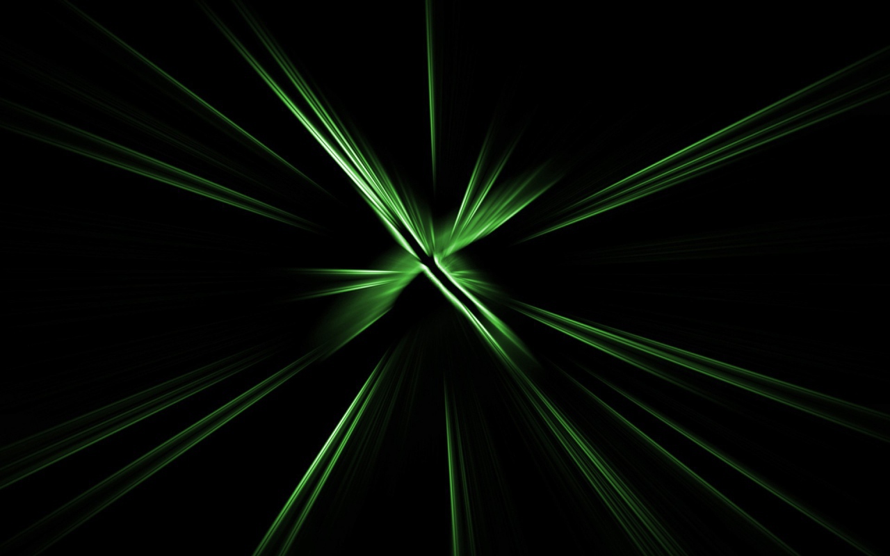 Зеленые лучи