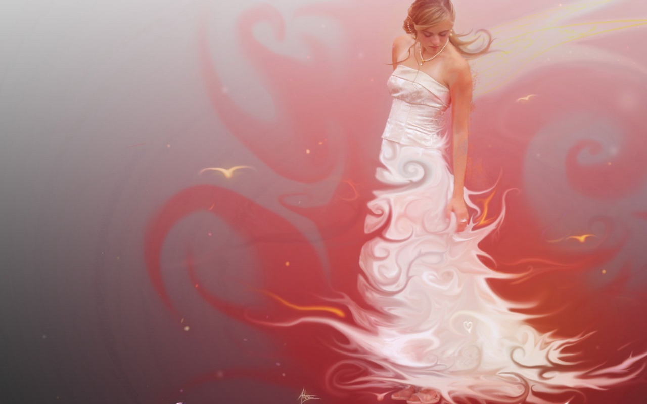 Бело розовая феерия