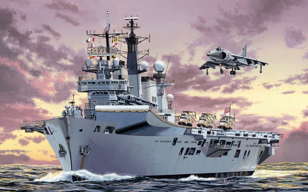 Британский авианосец