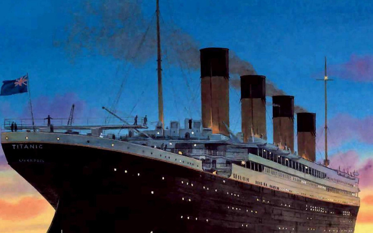Титаник под Британским флагом
