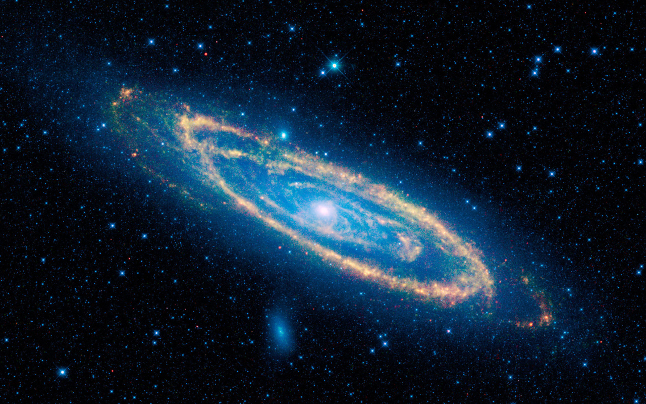 Галактика в космосе