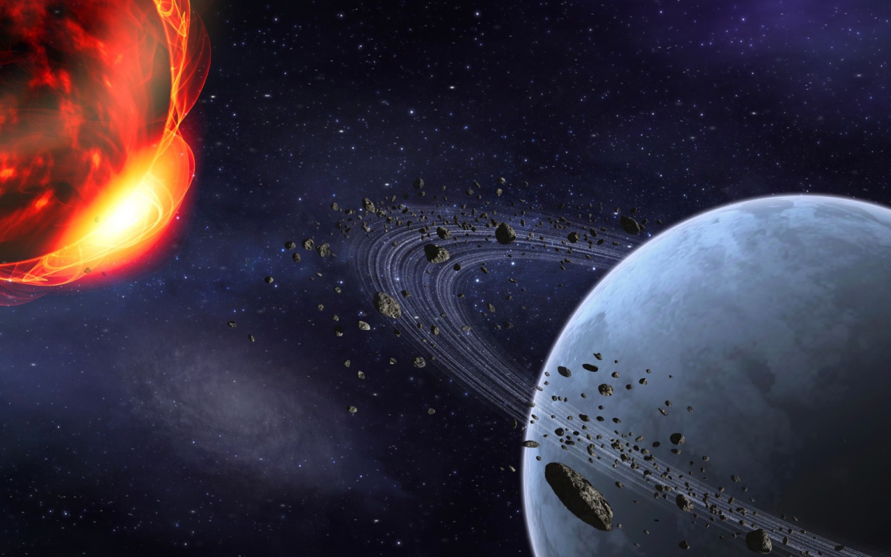 Красное пятно в космосе