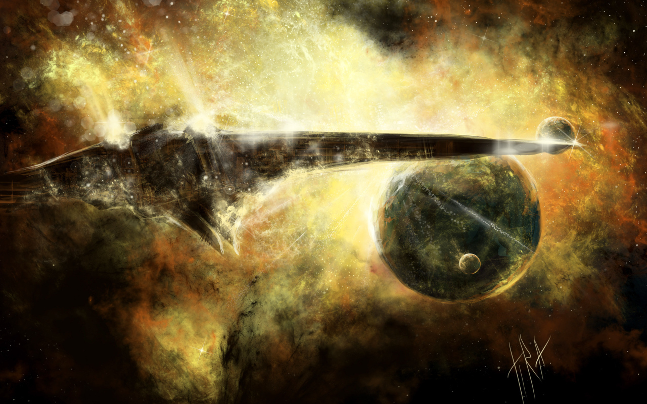 Полет космического корабля