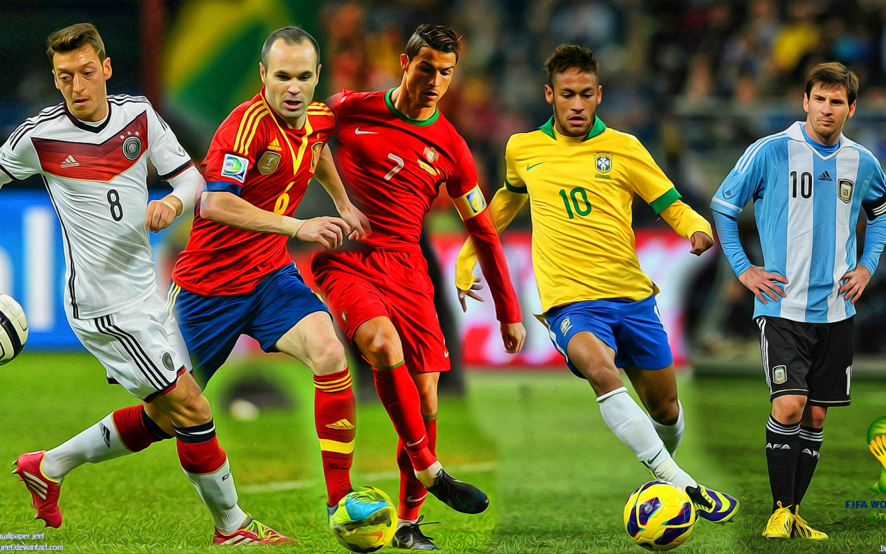 Все знаменитые футболисты