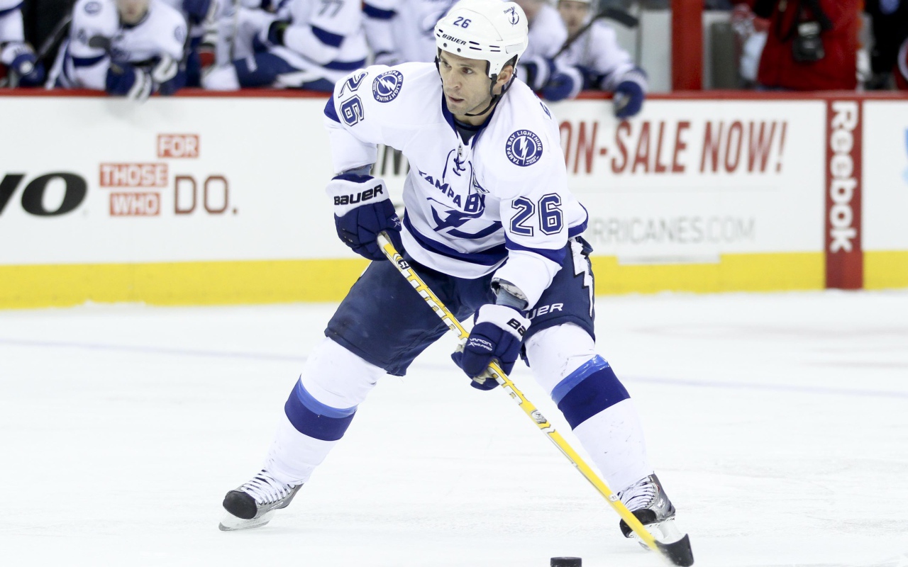 Известный игрок НХЛ Мартин Сент-Луис