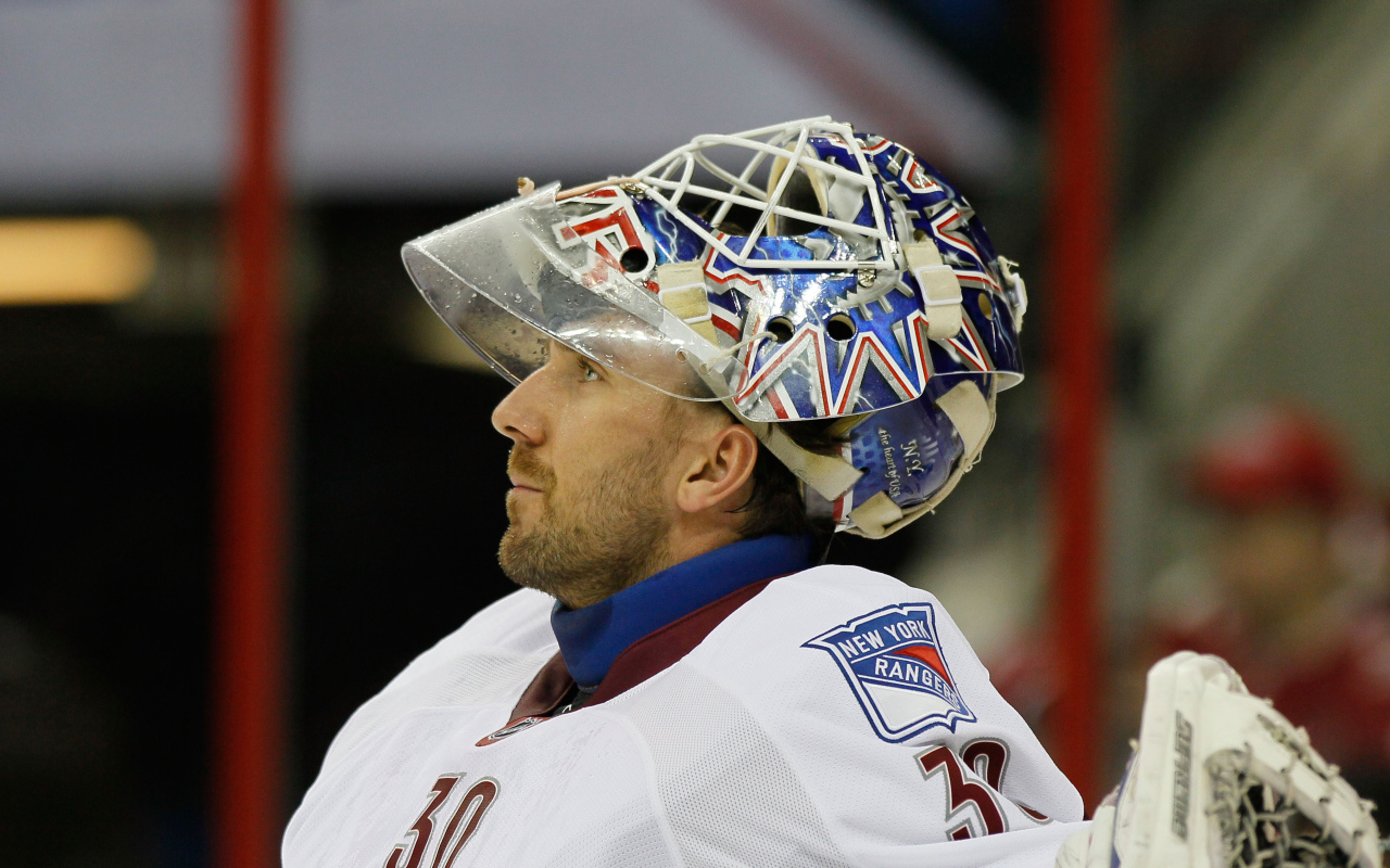 Известный хоккеист Нью-Йорк Рейнджерс Хенрик Лундквист