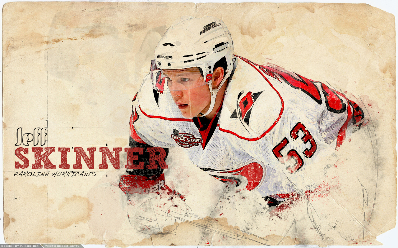 Джефф Скиннер на льду