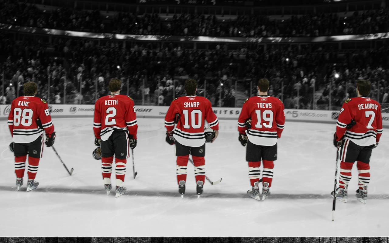 Патрик Шарп на льду