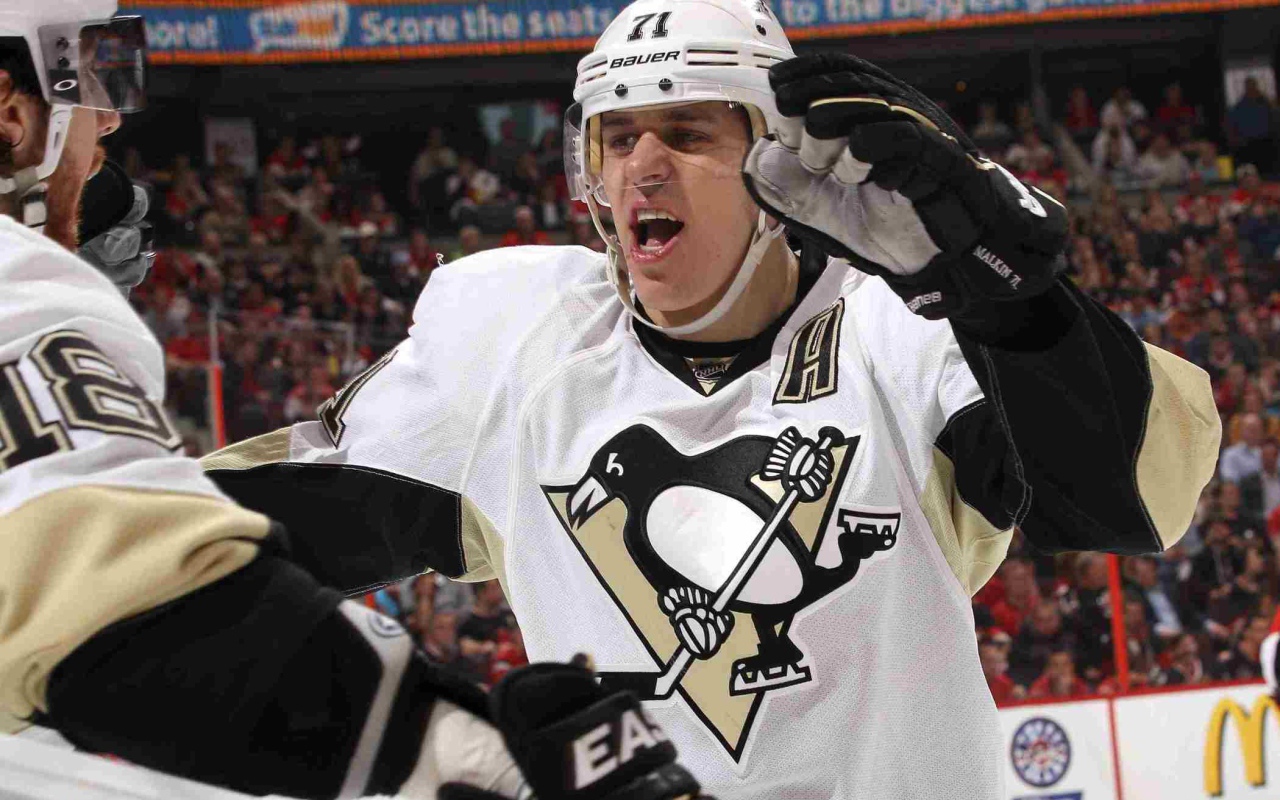Хоккеист Питтсбурга Евгений Малкин