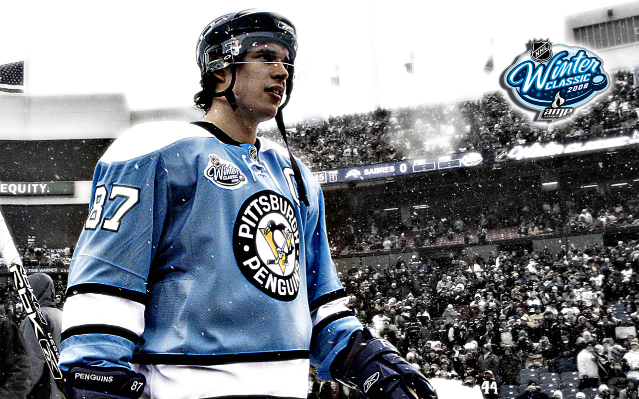 Сидни Кросби на льду