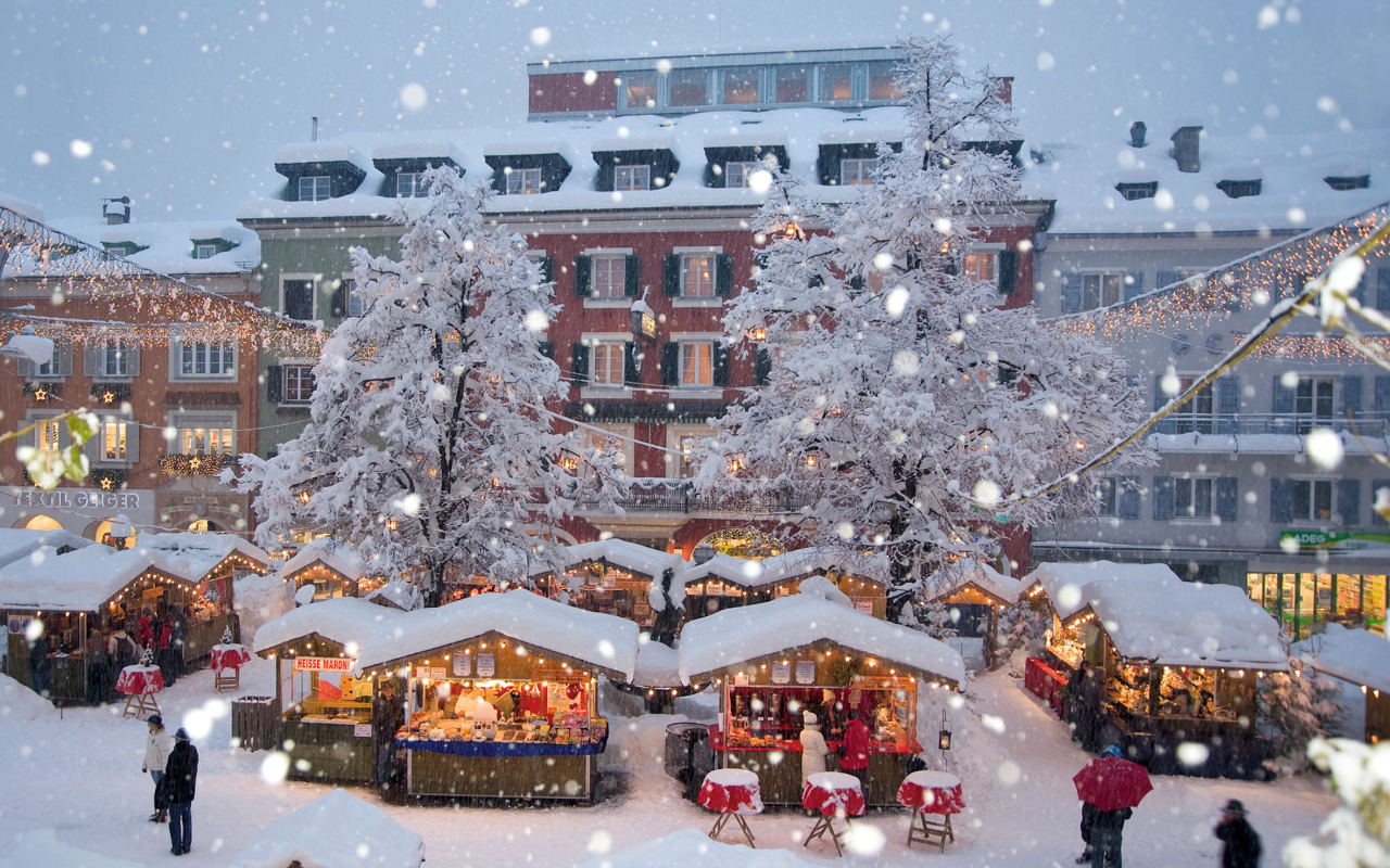 Рождество на курорте Лиенц, Австрия